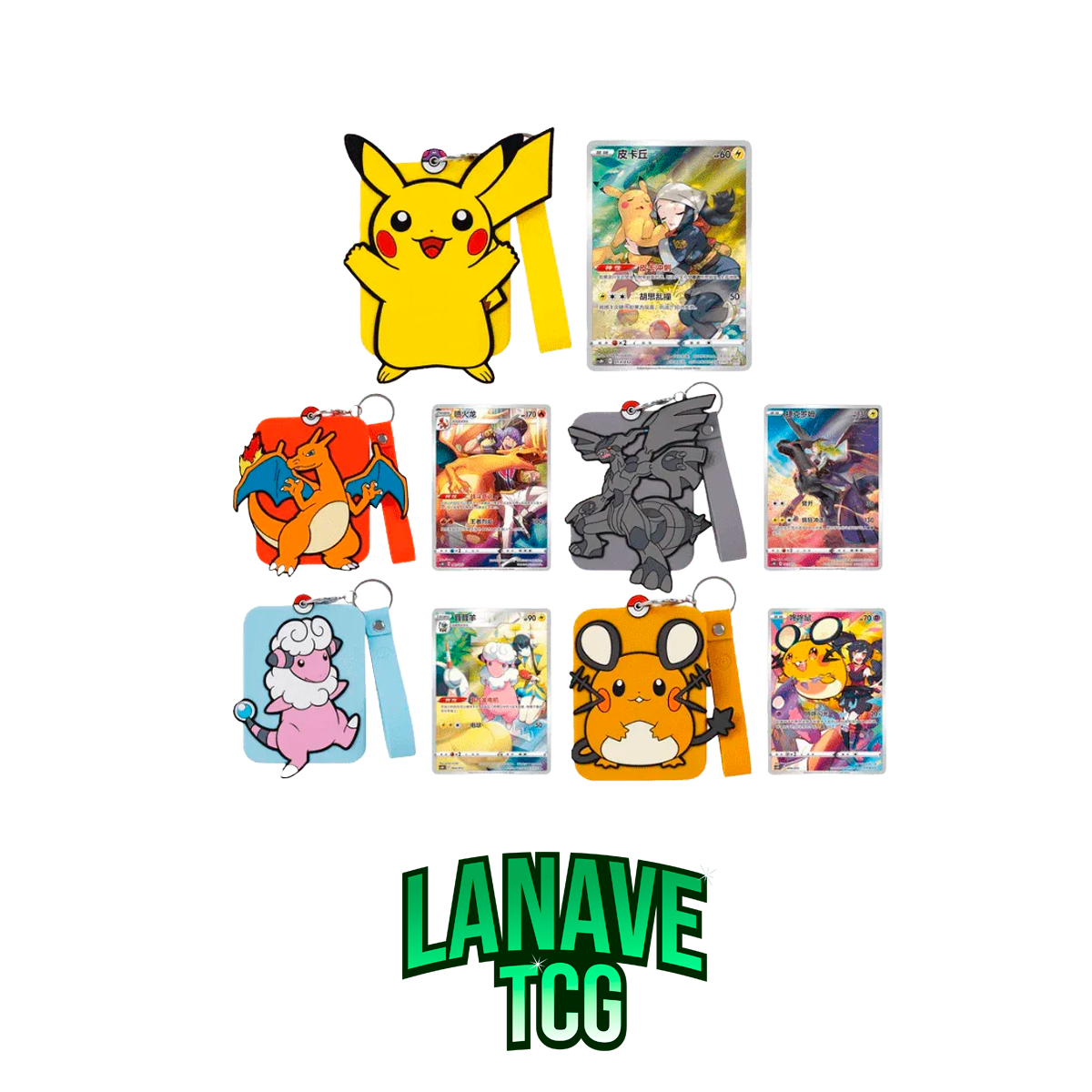 Charizard Card Holder Set Gift Box - Chino