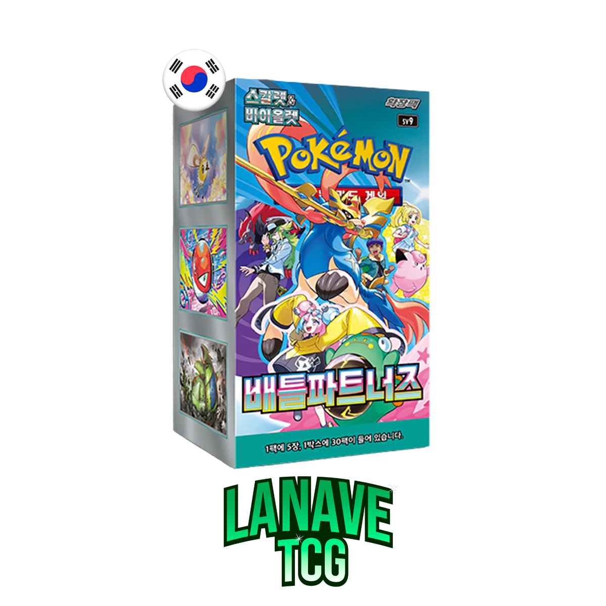 Battle Parthers Caja de 30 Sobres Coreano