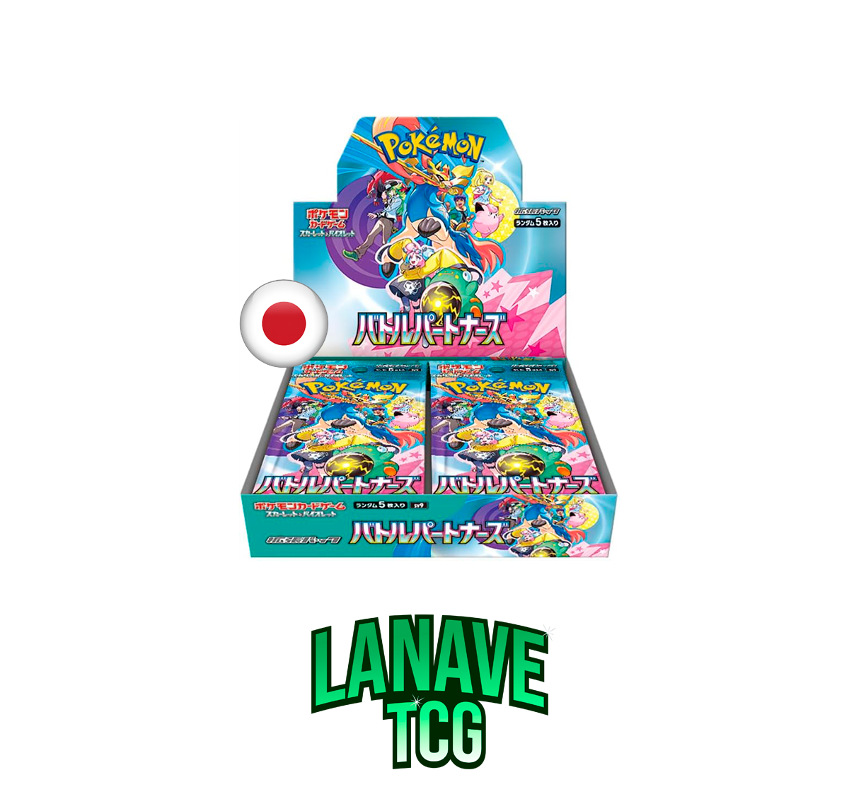 Battle Parthers Caja de 30 Sobres Japonés