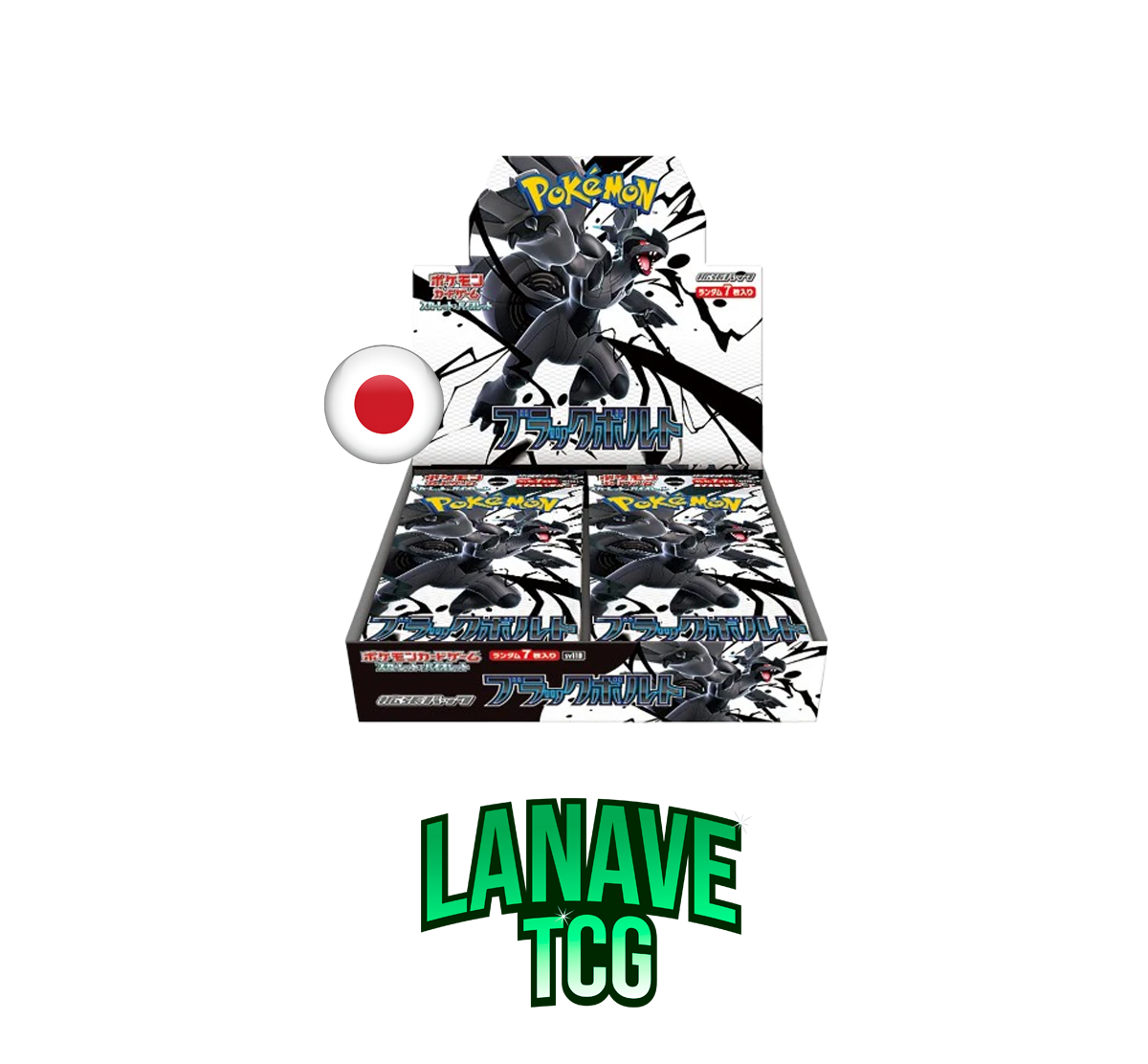 Black Bolt Caja de 30 Sobres Japonés