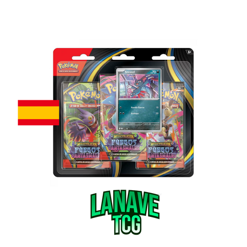 Blister 3 Sobres Fuegos Fantasmales