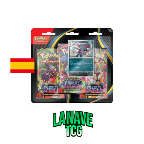 Blister 3 Sobres Fuegos Fantasmales