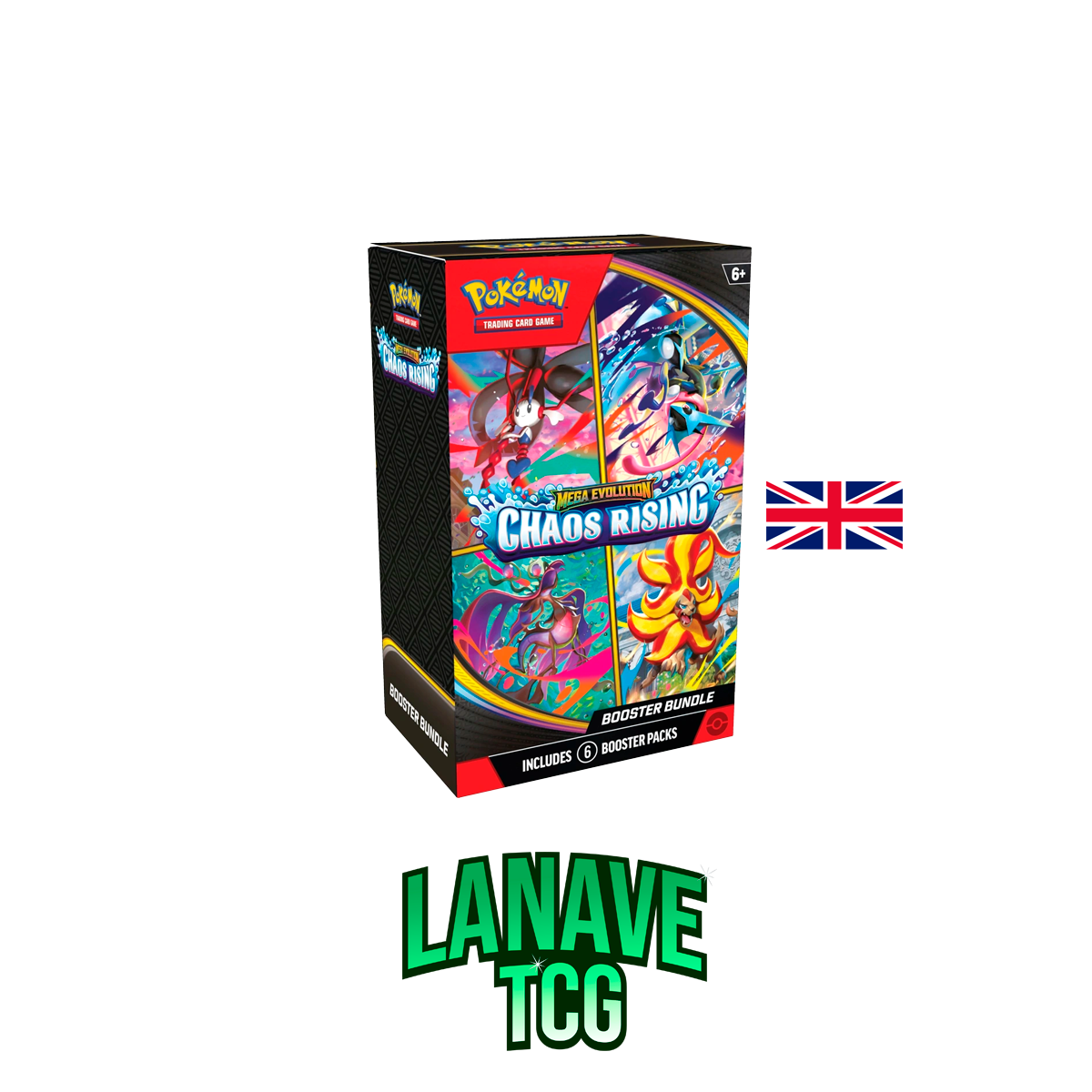 Booster Bundle Chaos Rising Inglés