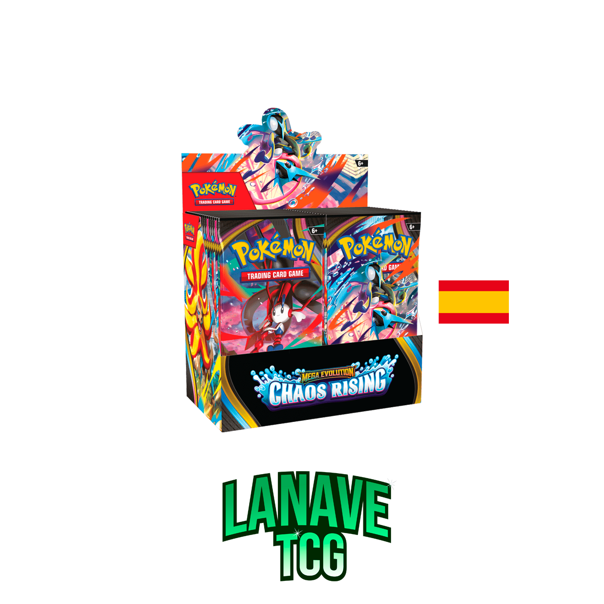 Booster Box 36 Sobres Caos Creciente
