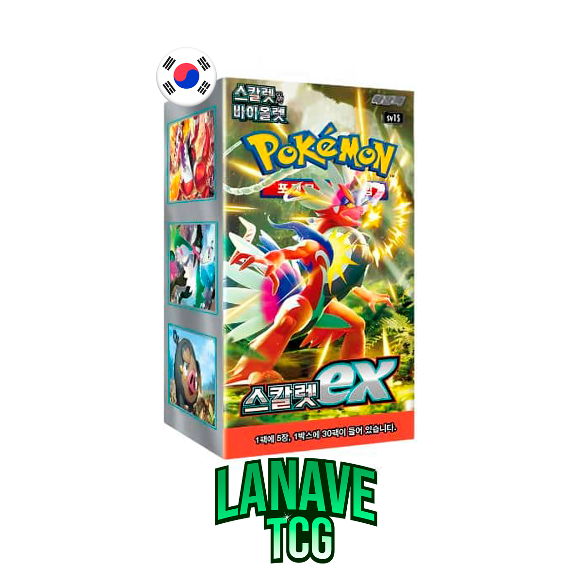 Scarlet EX Caja de 30 Sobres Coreano