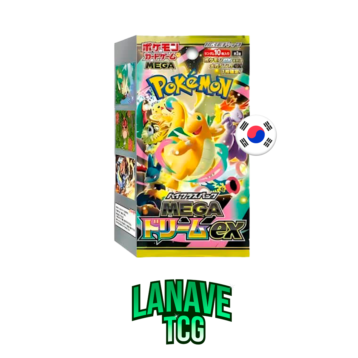 MegaDream EX Booster de 10 Sobres Coreano