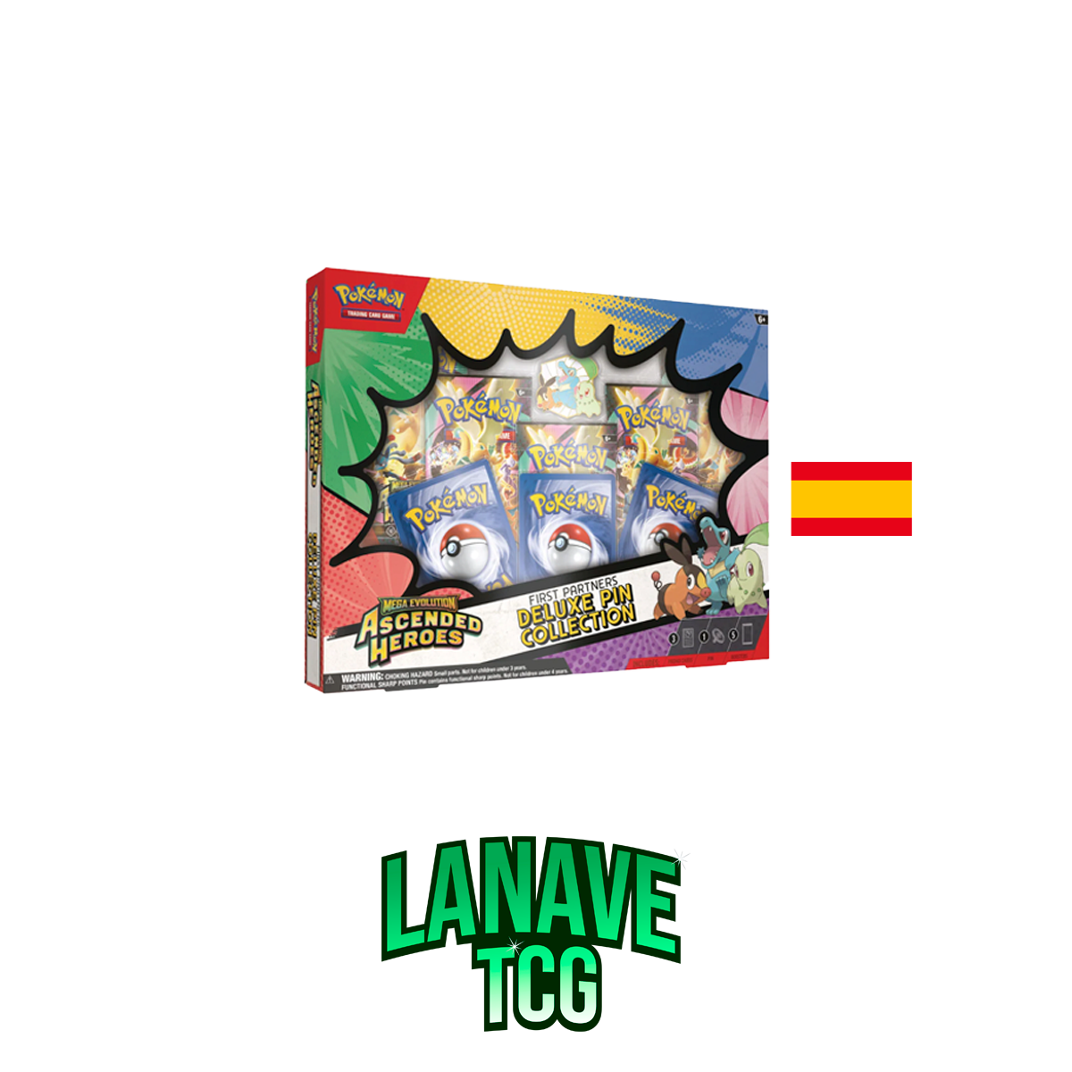 Coleción con pin Heroes Ascendentes