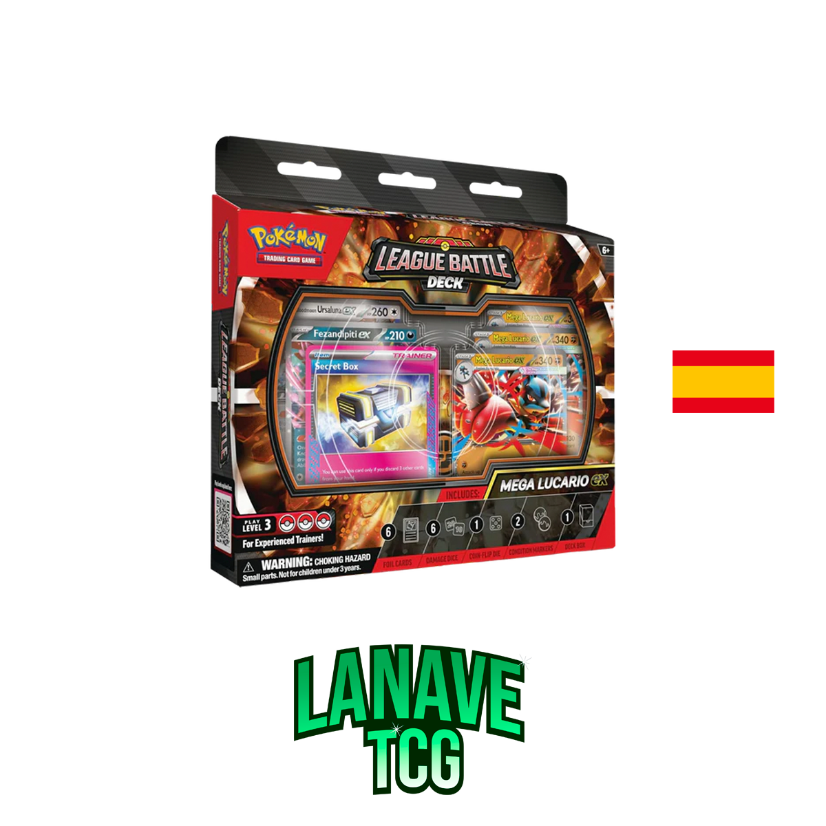 Mazo Mega Lucario EX Español