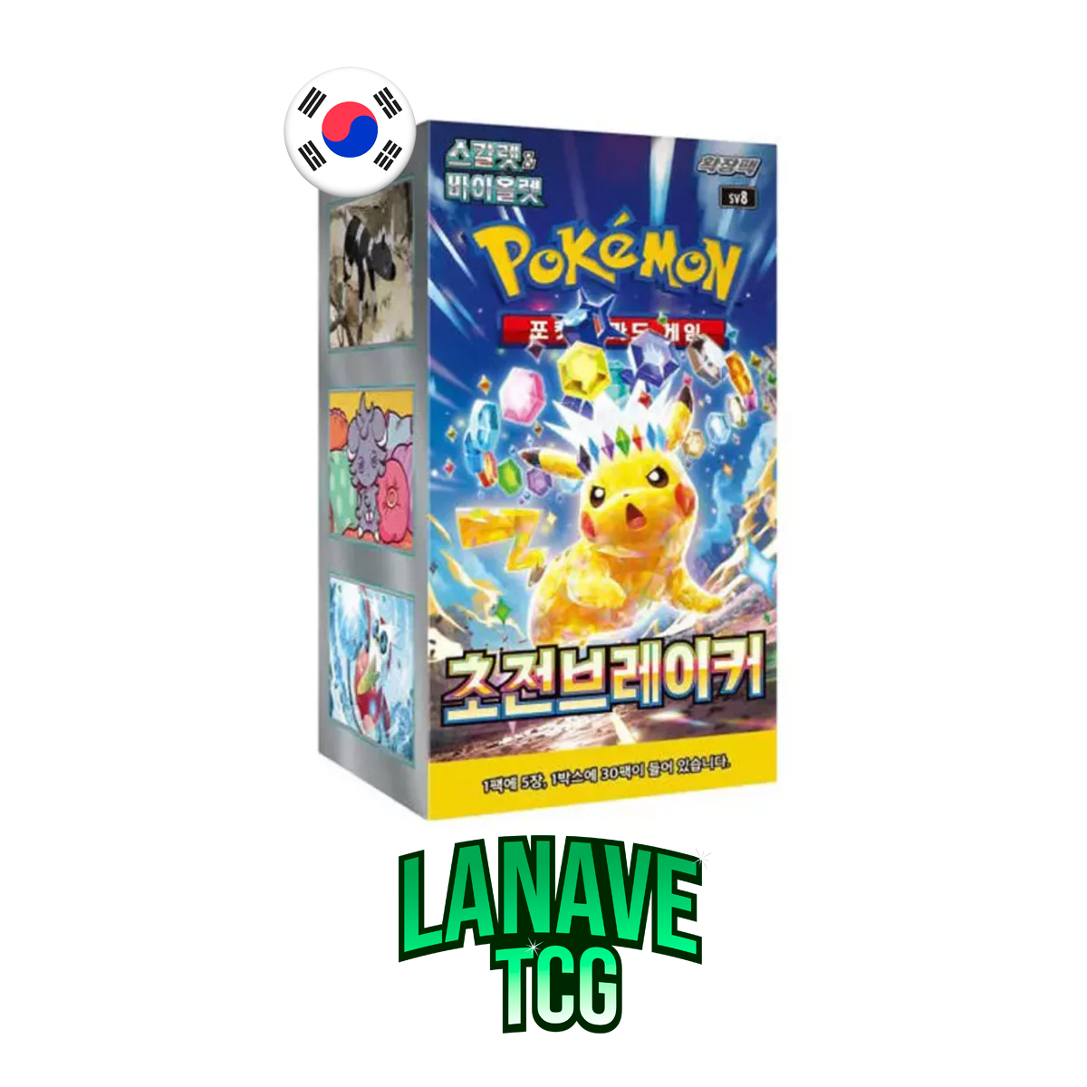 Super Electric Breaker Caja de 30 Sobres Coreano