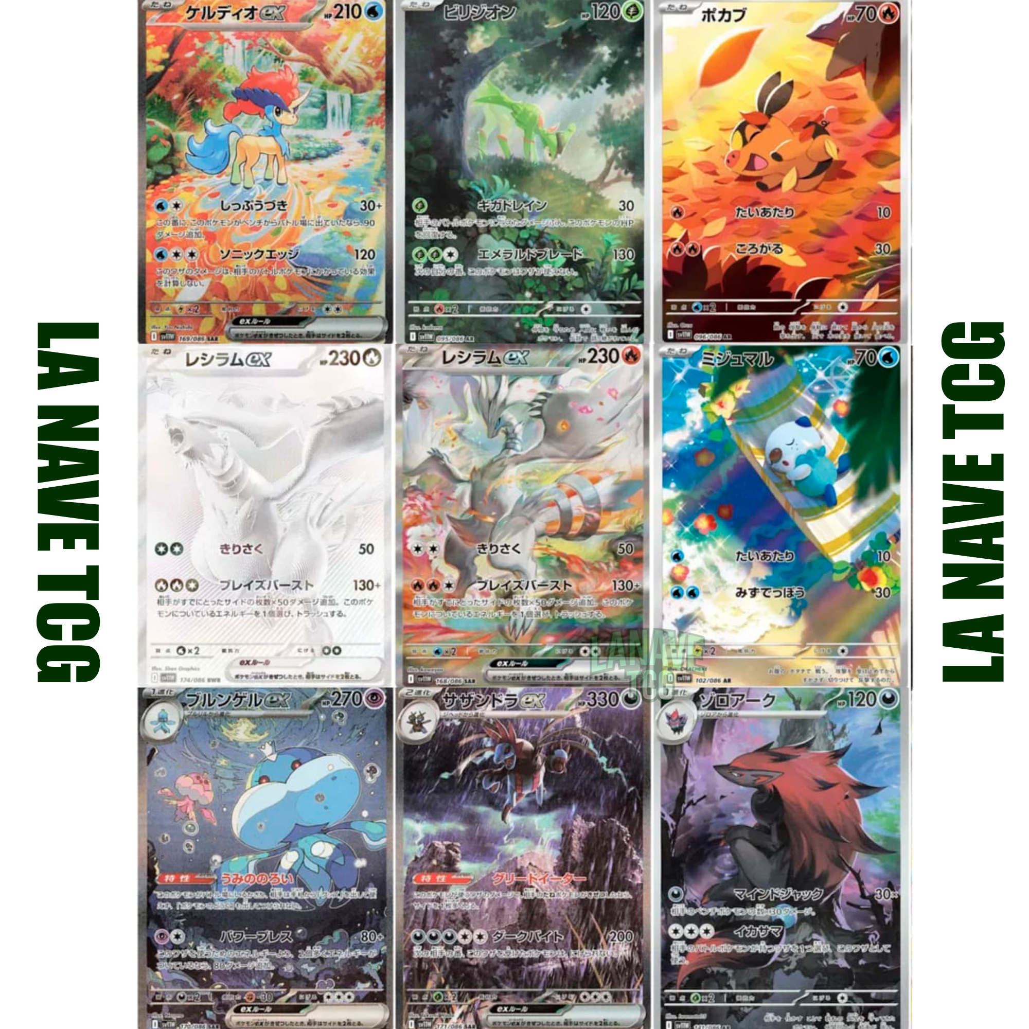 White Flare Caja de 30 Sobres Japonés