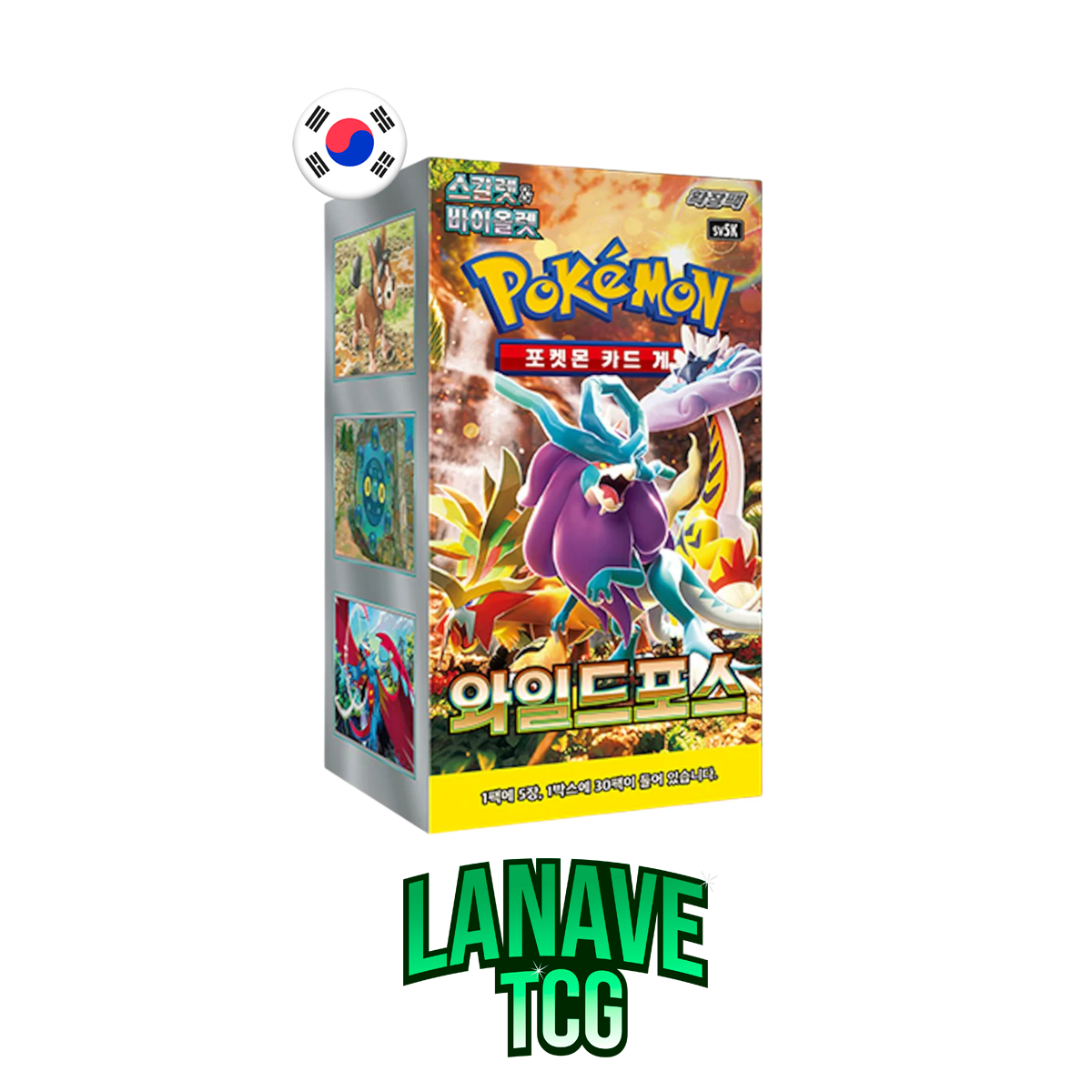 Wild Force Caja de 30 Sobres Coreano