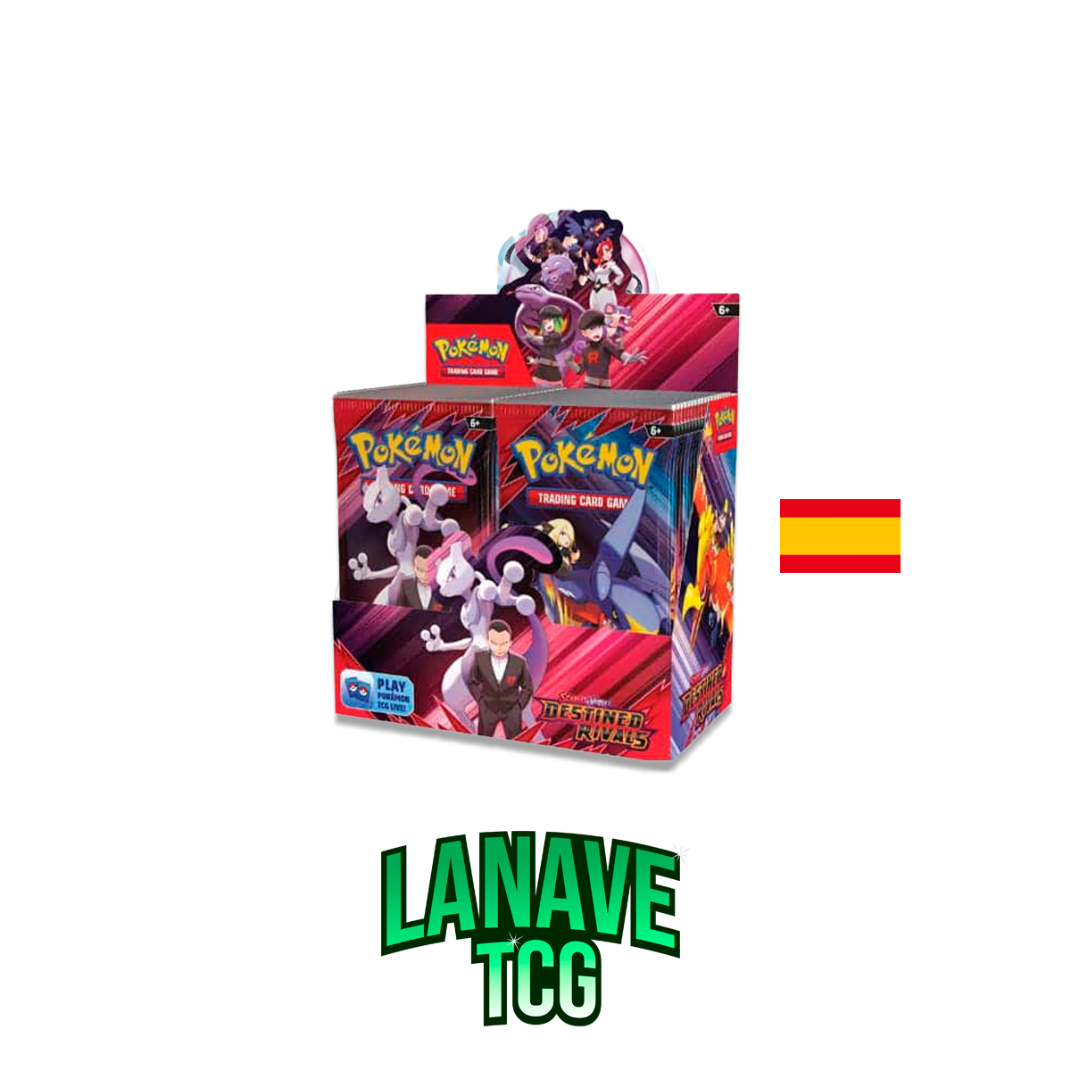 RESERVA Booster Box 36 Sobres Rivales Predestinados