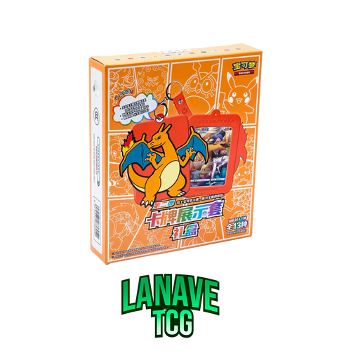 Charizard Card Holder Set Gift Box - Chino