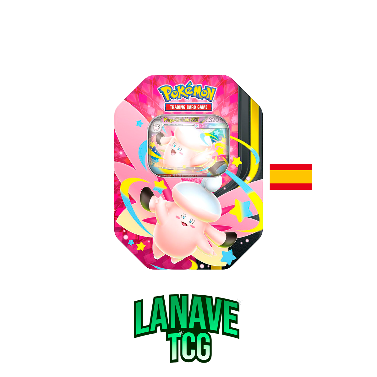 RESERVA Lata  Mega Clefable EX ( Envio aproximado el 11-06)