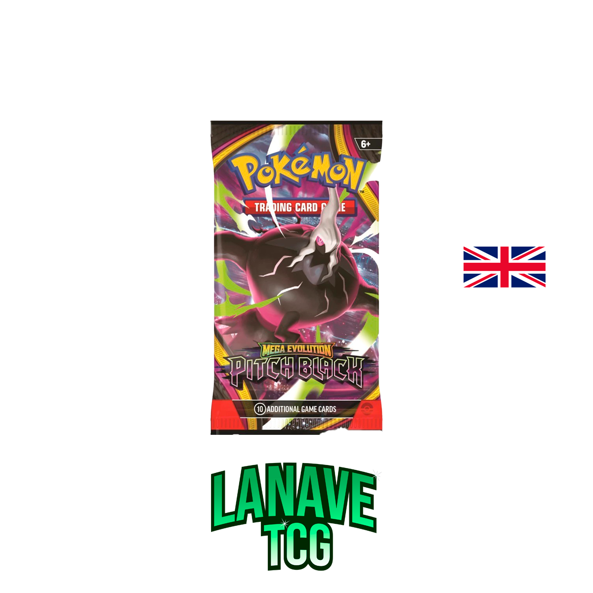 Booster pack Pitch Black Ingles